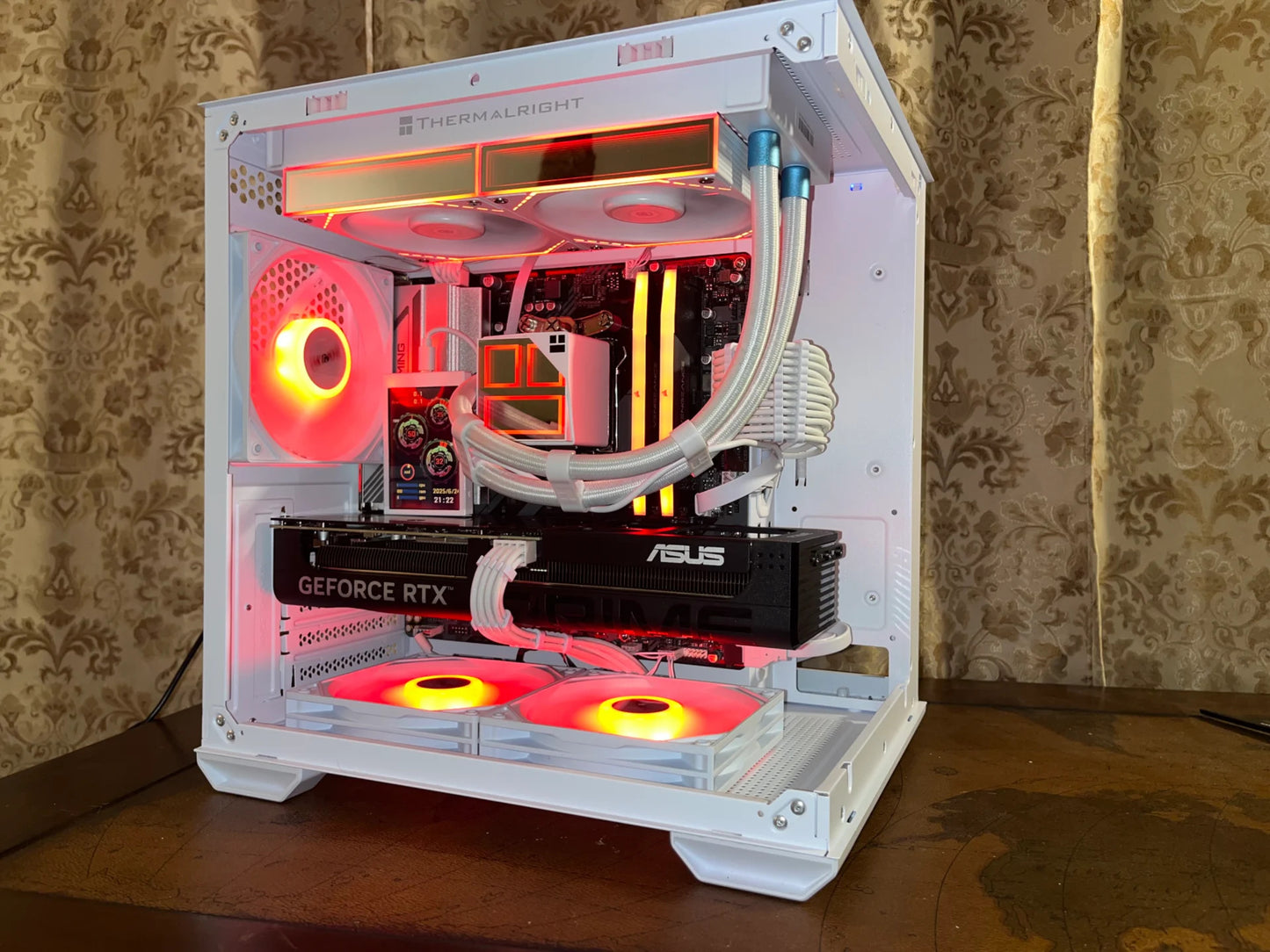 ❄️ 1440 Gaming PC - Ryzen 7 7700X | RTX 5060 Ti | 32GB DDR5 | Frost-Cooled Powerhouse 🐉