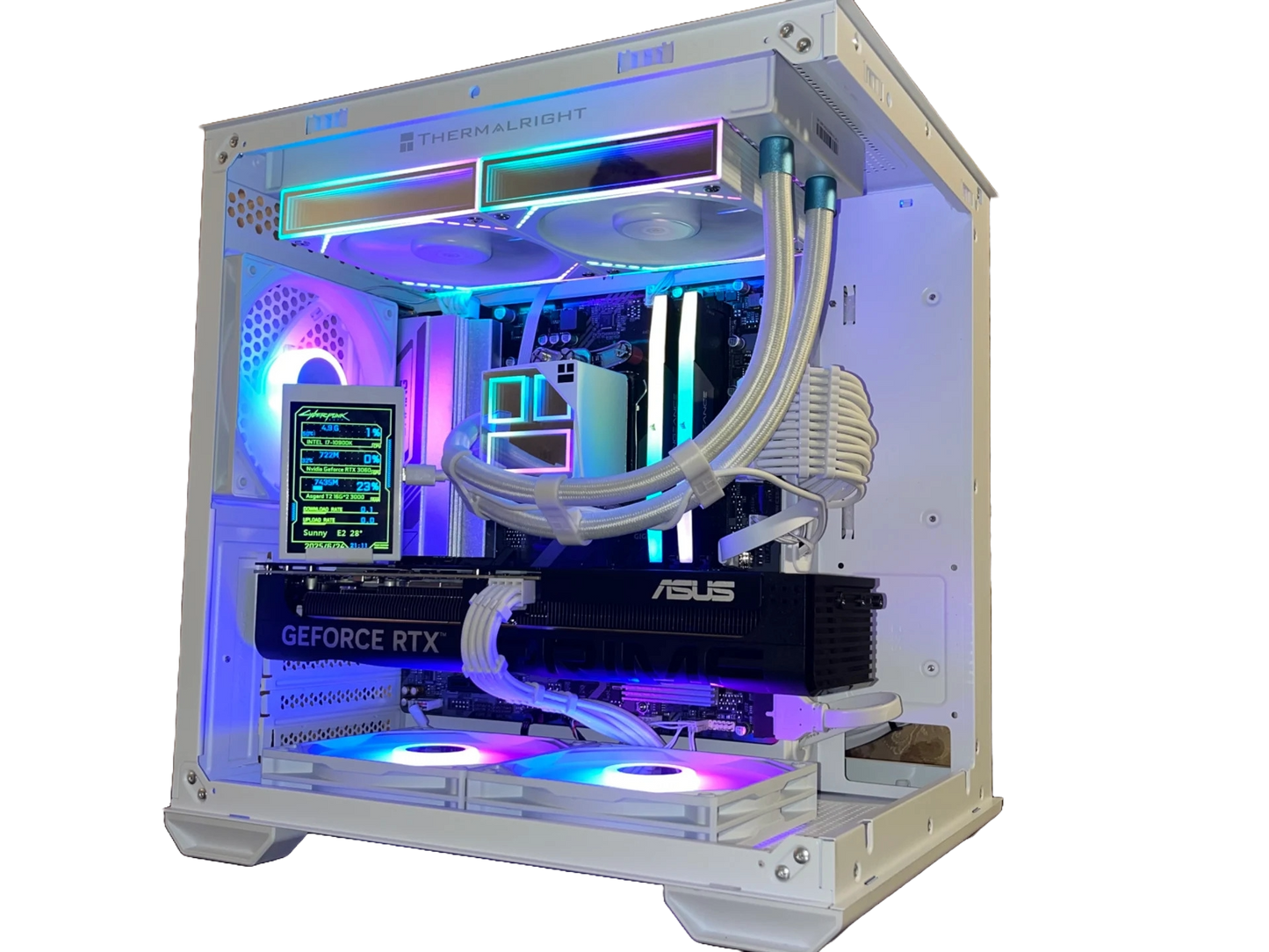 ❄️ 1440 Gaming PC - Ryzen 7 7700X | RTX 5060 Ti | 32GB DDR5 | Frost-Cooled Powerhouse 🐉