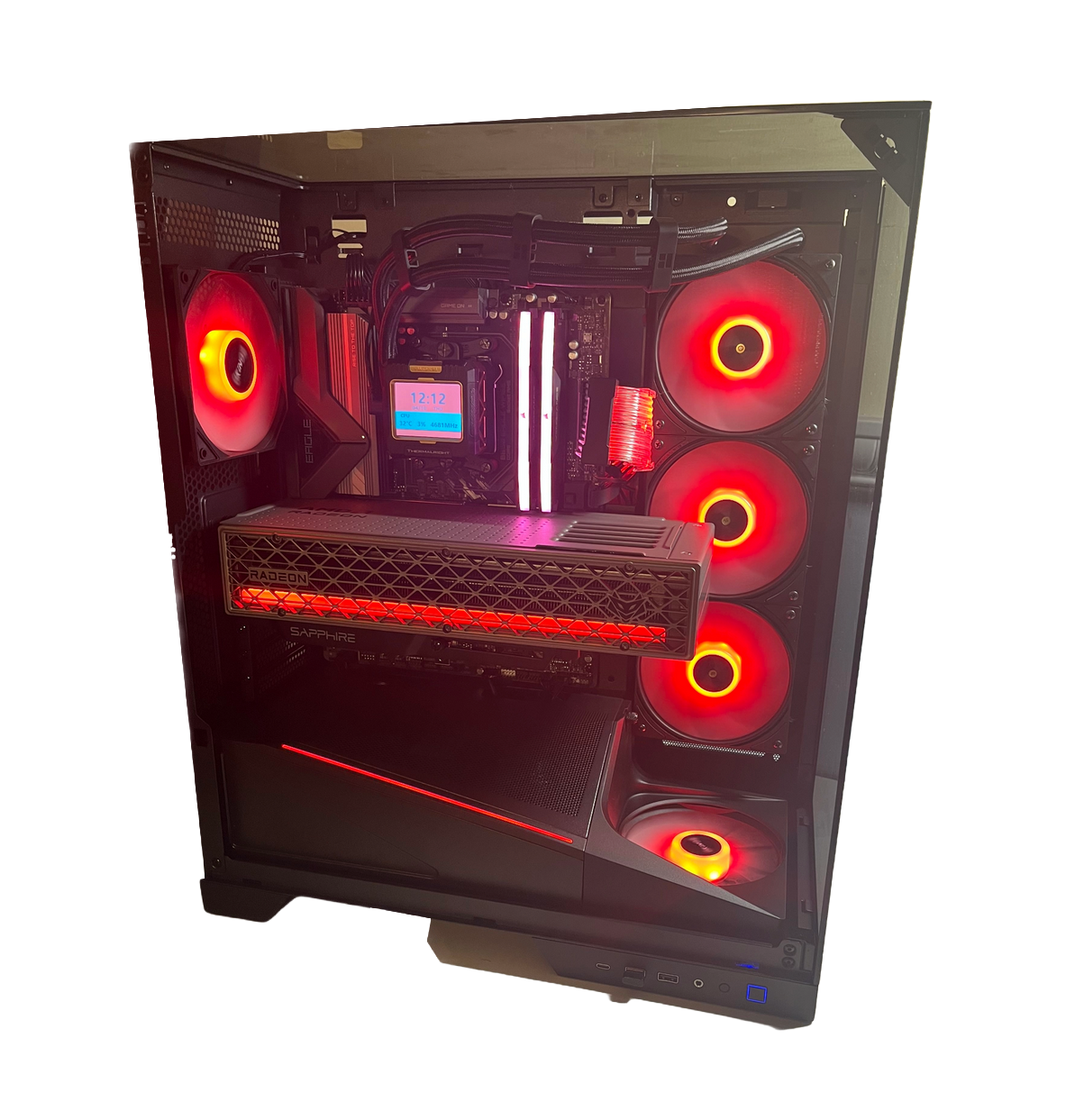 ๐ฅ 9070 XT + 9800X3D ๐ฅ|The "Nitroflare"| Gaming PC
