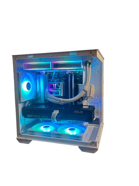 ❄️ 1440 Gaming PC - Ryzen 7 7700X | RTX 5060 Ti | 32GB DDR5 | Frost-Cooled Powerhouse 🐉