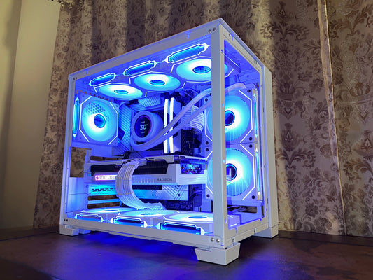 ❄️Whiteout 4K PC– Radeon 9070XT |i7-13700K | Z790 | 32GB DDR5 | 2TB Gen4