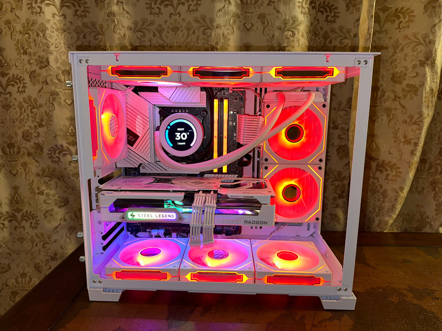 ❄️Whiteout 4K PC– Radeon 9070XT |i7-13700K | Z790 | 32GB DDR5 | 2TB Gen4