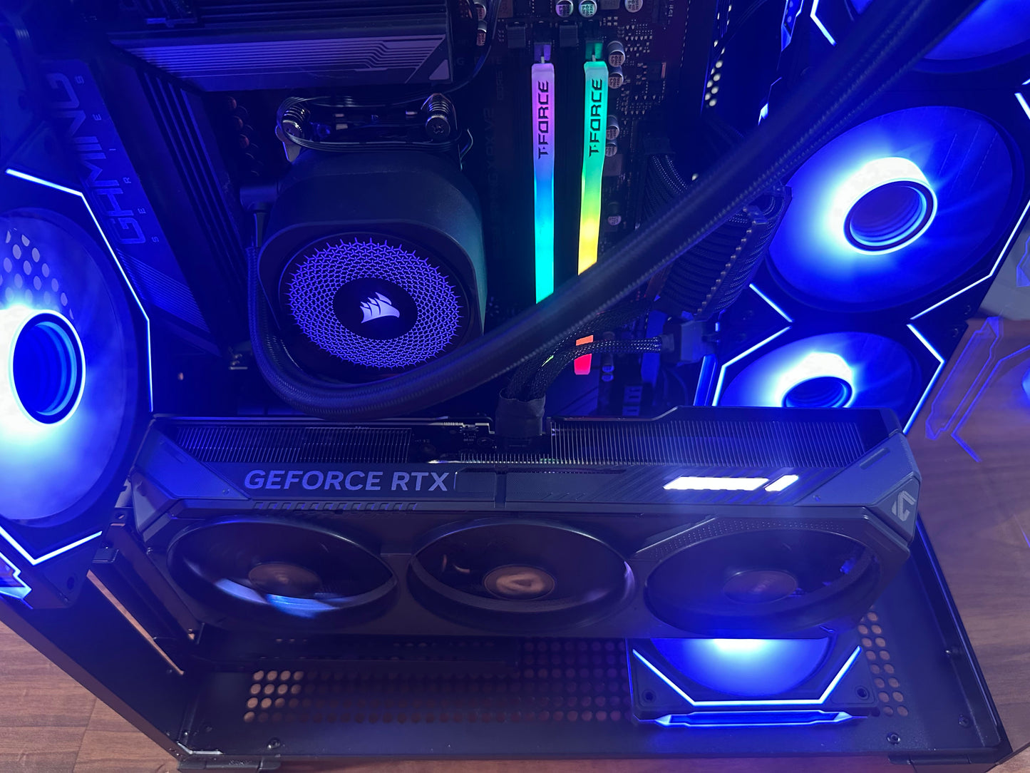 ๐ฅ"The Obsidian Core" RTX 5070 | Ryzen 7800X3D | 32GB DDR5 | 2TB | Showcase RGB Build