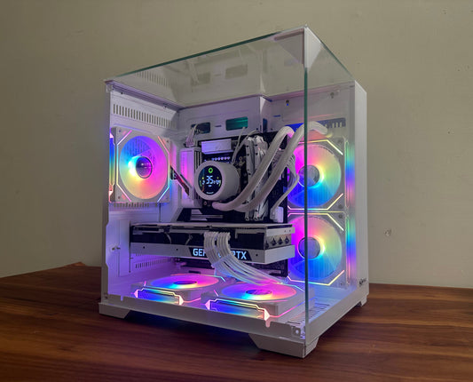 ❄️ Frost Nova | RTX 3080 White | i5-14600K |32gb Blazing Ram| 240mm Display AIO