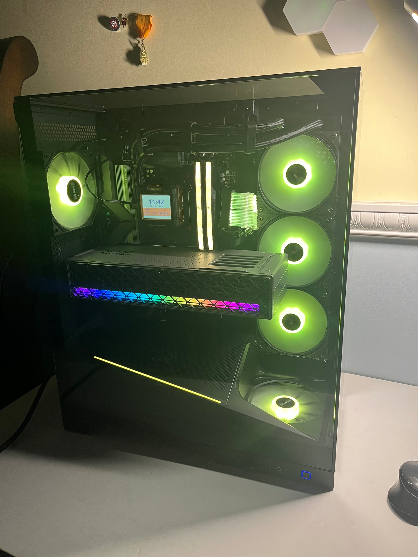 ๐ฅ 9070 XT + 9800X3D ๐ฅ|The "Nitroflare"| Gaming PC