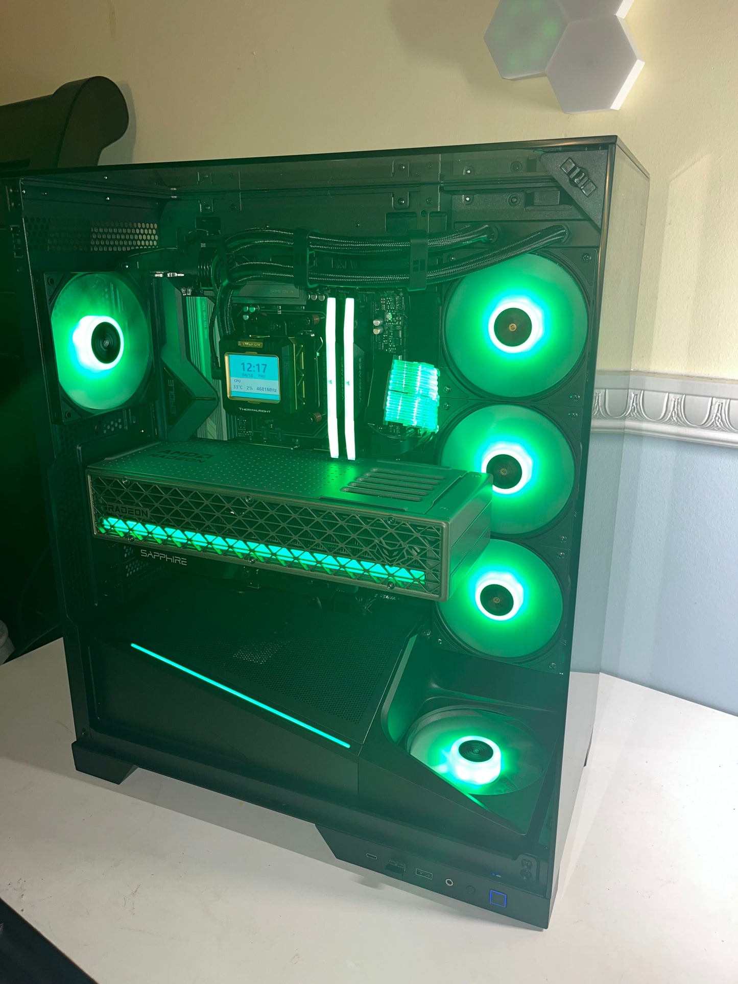๐ฅ 9070 XT + 9800X3D ๐ฅ|The "Nitroflare"| Gaming PC