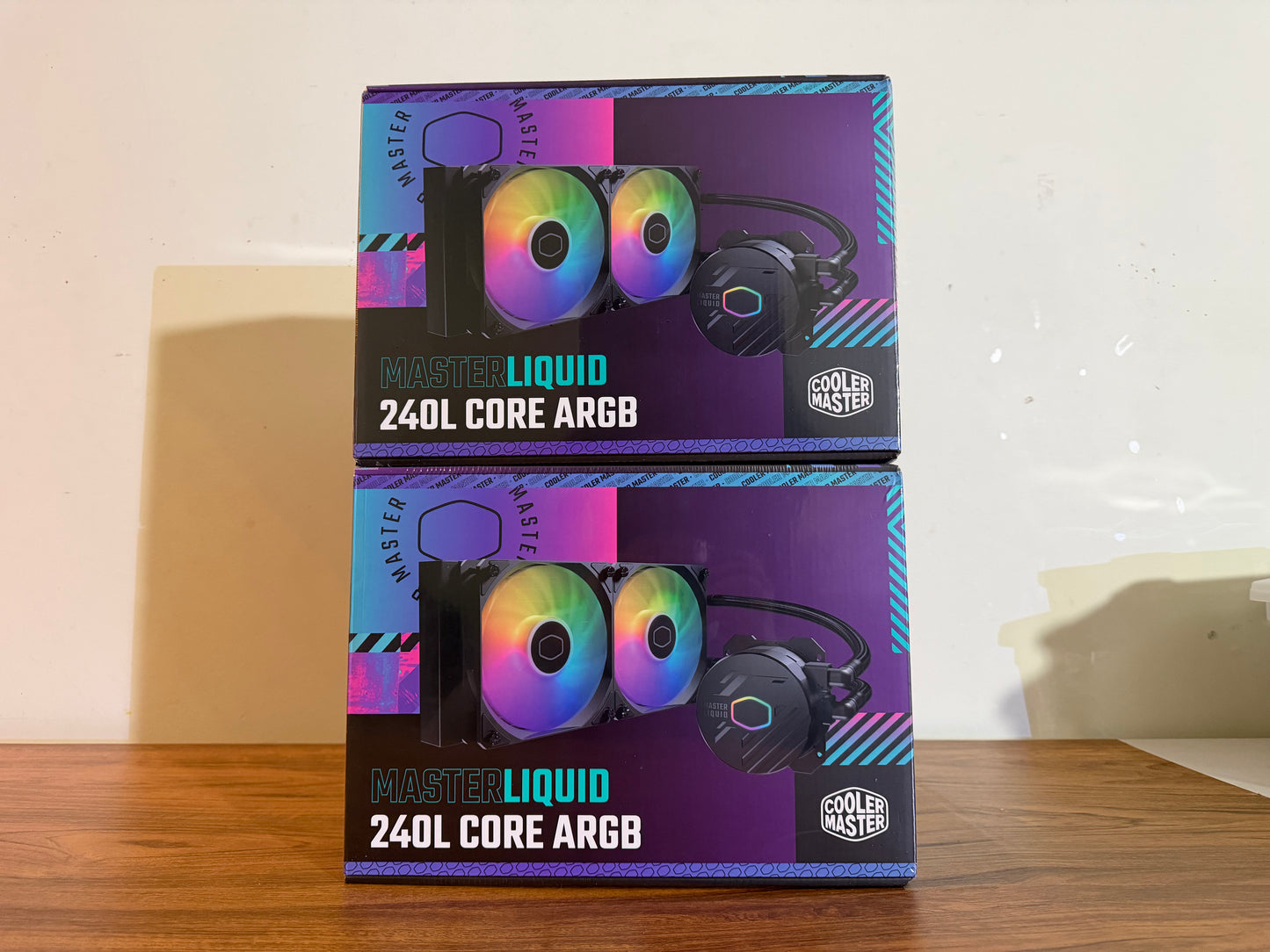 Cooler Master MasterLiquid 240L Core ARGB AIO Liquid CPU Cooler (Black)