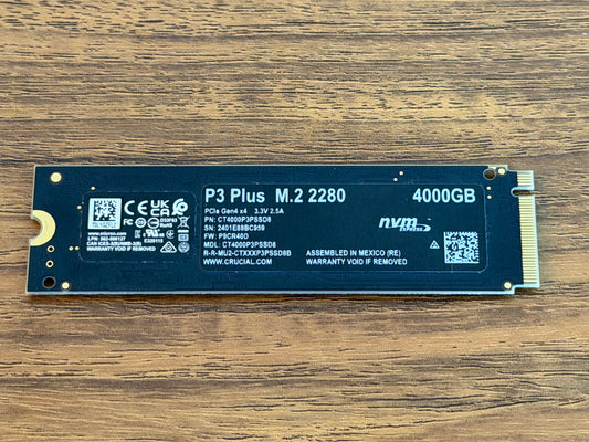 4tb Crucial P3 Plus