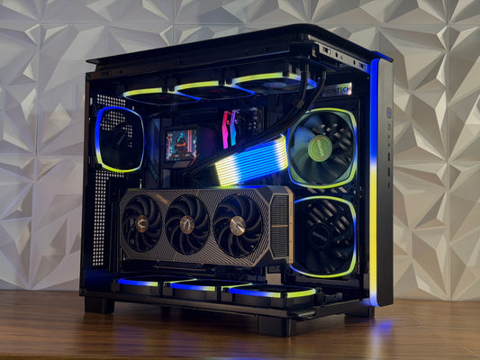 🧊 Ryzen 7 9850X3D + RTX 5080 | 32GB RGB | 2TB | Windows 11 Pro “AURORA TITAN” 🧊