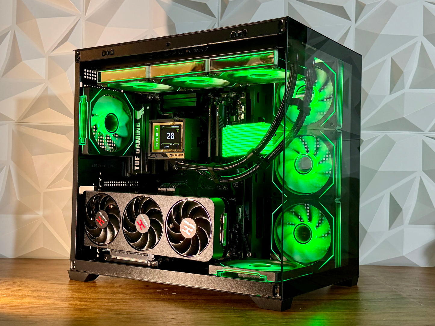 🔥Fireflare Phantom - Ryzen 9 7900X + RX 9070 XT | 32GB DDR5 | 1TB NVMe | LCD AIO | Windows 11 Pro 🔥