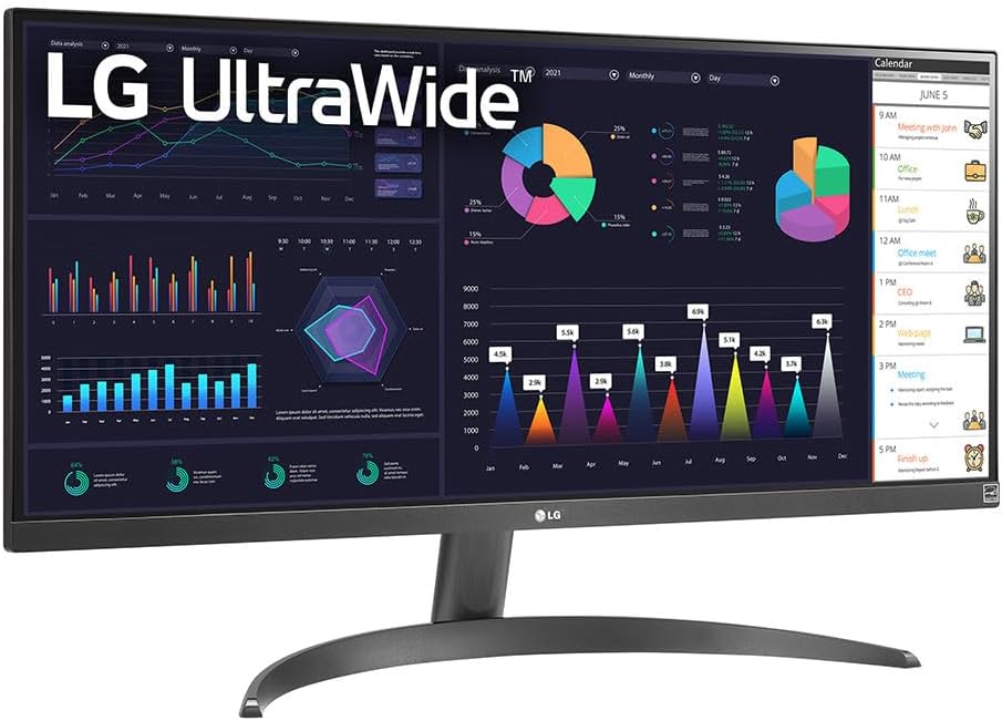LG 29" UltraWide FHD HDR10 IPS Monitor with AMD FreeSync