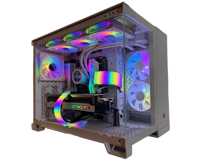 ❄️Corsair Glacier Prime: RTX 4070 Ti • Ryzen 9600X • DDR5 • All-White RGB Build