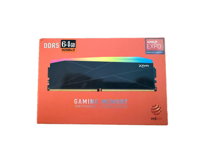 V-COLOR TUF GAMING ALLIANCE Manta XFinity 64GB (32GBx2) DDR5-6400 CL32 1.4V INTEL/AMD SK Hynix Original IC RGB Gaming Desktop Upgrade RAM Memory Module Black