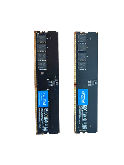 64gb (2x32gb) Crucial DDR5 4800mhz cl40