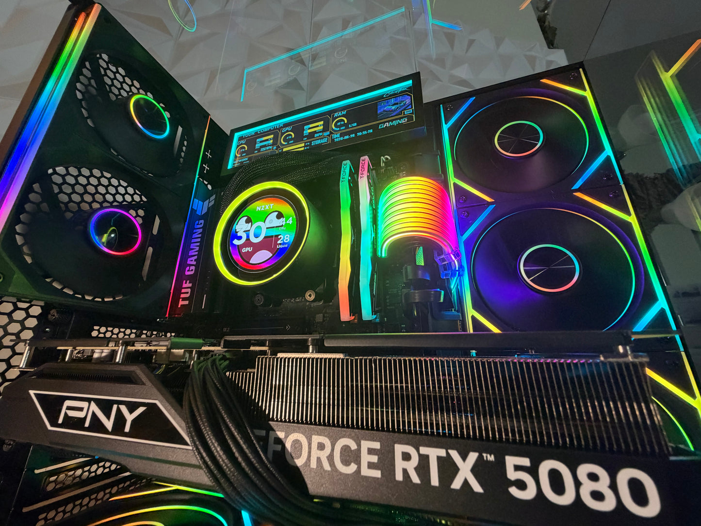 ⚫ Ryzen 7 9800X3D | RTX 5080 | 32GB DDR5 | 2TB 990 Pro | Windows 11 Pro "VISION PHANTOM" ⚫