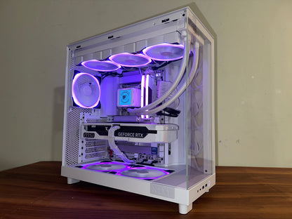 ❄️GlacierCore| RTX 5070 Ti | Intel Ultra 7 | 32GB DDR5 6000MHz | 2TB SSD | NZXT H6 Elite LCD Display