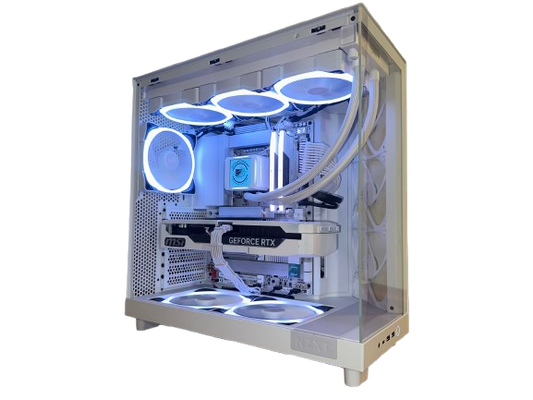❄️GlacierCore| RTX 5070 Ti | Intel Ultra 7 | 32GB DDR5 6000MHz | 2TB SSD | NZXT H6 Elite LCD Display