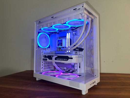 ❄️GlacierCore| RTX 5070 Ti | Intel Ultra 7 | 32GB DDR5 6000MHz | 2TB SSD | NZXT H6 Elite LCD Display
