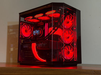 ⚡Obsidian X — Ryzen 9 7900X • RX 9070 XT • 32GB DDR5 • Black RGB Beast