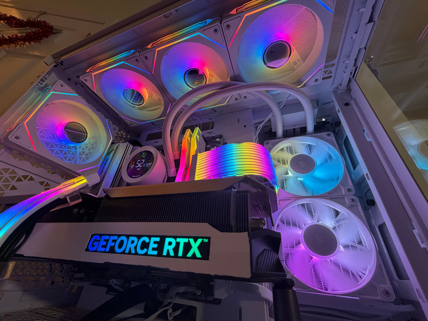 ❄️Corsair Glacier Prime: RTX 4070 Ti • Ryzen 9600X • DDR5 • All-White RGB Build