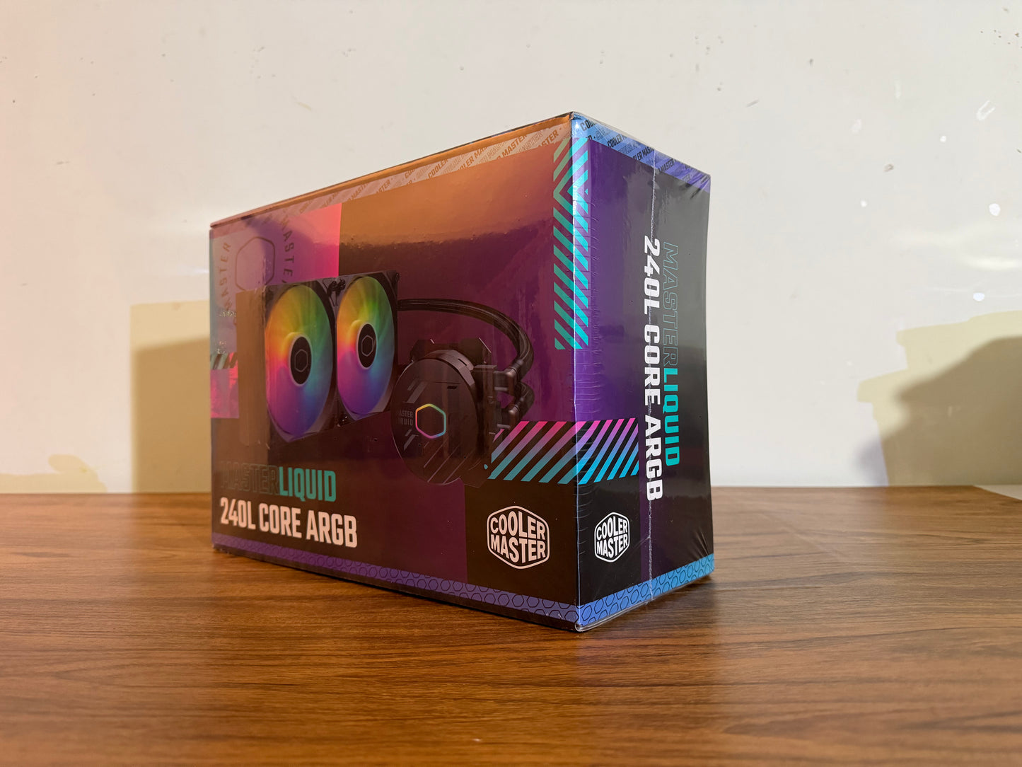 Cooler Master MasterLiquid 240L Core ARGB AIO Liquid CPU Cooler (Black)