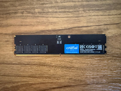 Crucial 64gb (2x32gb) DDR5 5600mhz cl46