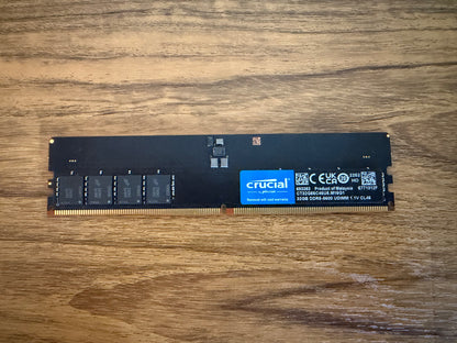 Crucial 64gb (2x32gb) DDR5 5600mhz cl46