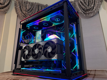 👑 APEX MIRRORSTORM SHOWCASE— 9950X3D | RTX 5080 | 32GB 8000mhz| 2tb 990 pro| 1000w PSU |