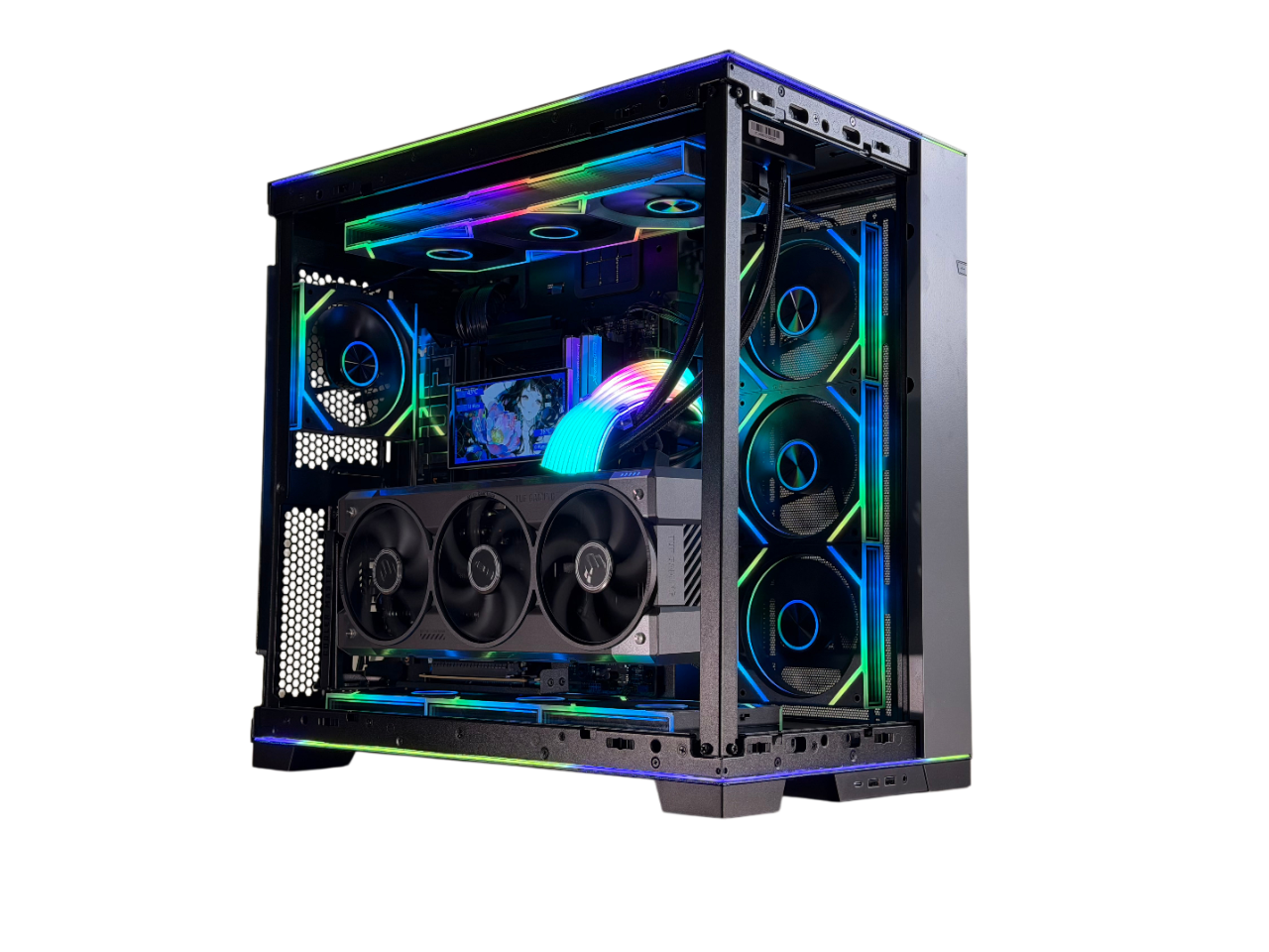 👑 APEX MIRRORSTORM SHOWCASE— 9950X3D | RTX 5080 | 32GB 8000mhz| 2tb 990 pro| 1000w PSU |