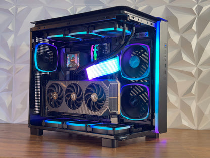 🧊 Ryzen 7 9850X3D + RTX 5080 | 32GB RGB | 2TB | Windows 11 Pro “AURORA TITAN” 🧊
