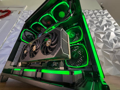 🧊 Ryzen 7 9850X3D + RTX 5080 | 32GB RGB | 2TB | Windows 11 Pro “AURORA TITAN” 🧊