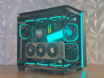 🧊 Ryzen 7 9850X3D + RTX 5080 | 32GB RGB | 2TB | Windows 11 Pro “AURORA TITAN” 🧊