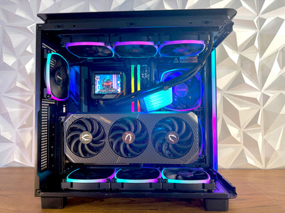 🧊 Ryzen 7 9850X3D + RTX 5080 | 32GB RGB | 2TB | Windows 11 Pro “AURORA TITAN” 🧊
