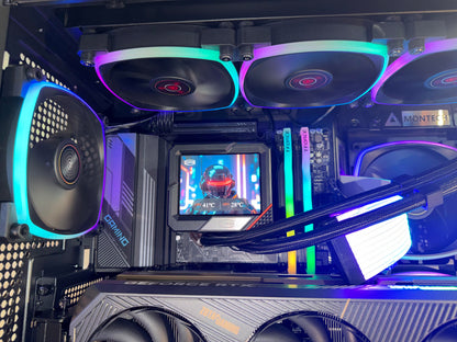 🧊 Ryzen 7 9850X3D + RTX 5080 | 32GB RGB | 2TB | Windows 11 Pro “AURORA TITAN” 🧊