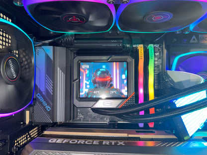 🧊 Ryzen 7 9850X3D + RTX 5080 | 32GB RGB | 2TB | Windows 11 Pro “AURORA TITAN” 🧊