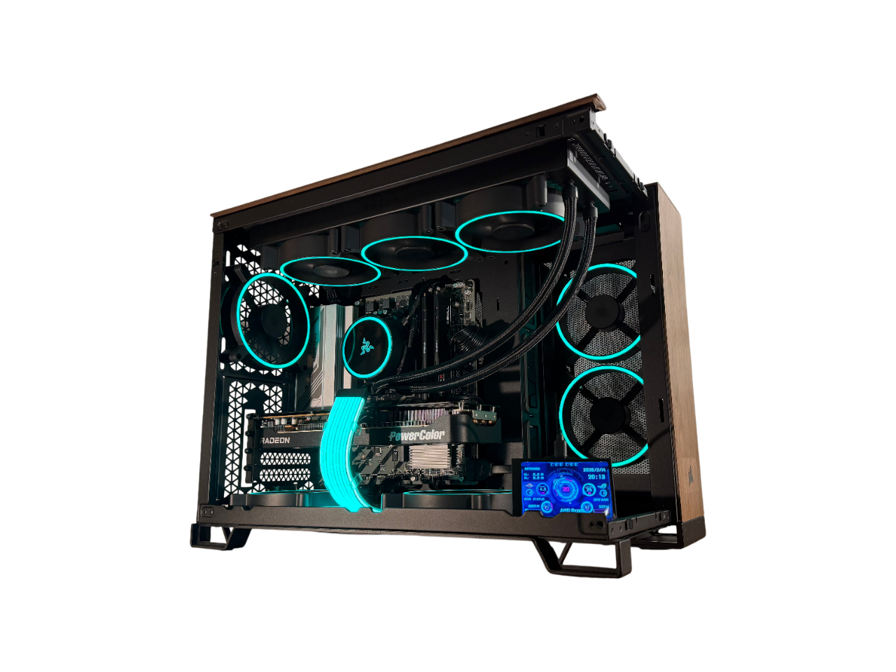 🌲“WOODLAND PHANTOM” 7900X/9800x3d | RTX 4080/RX 9070XT| 32GB DDR5 | 2TB | Windows 11 Pro 🌲
