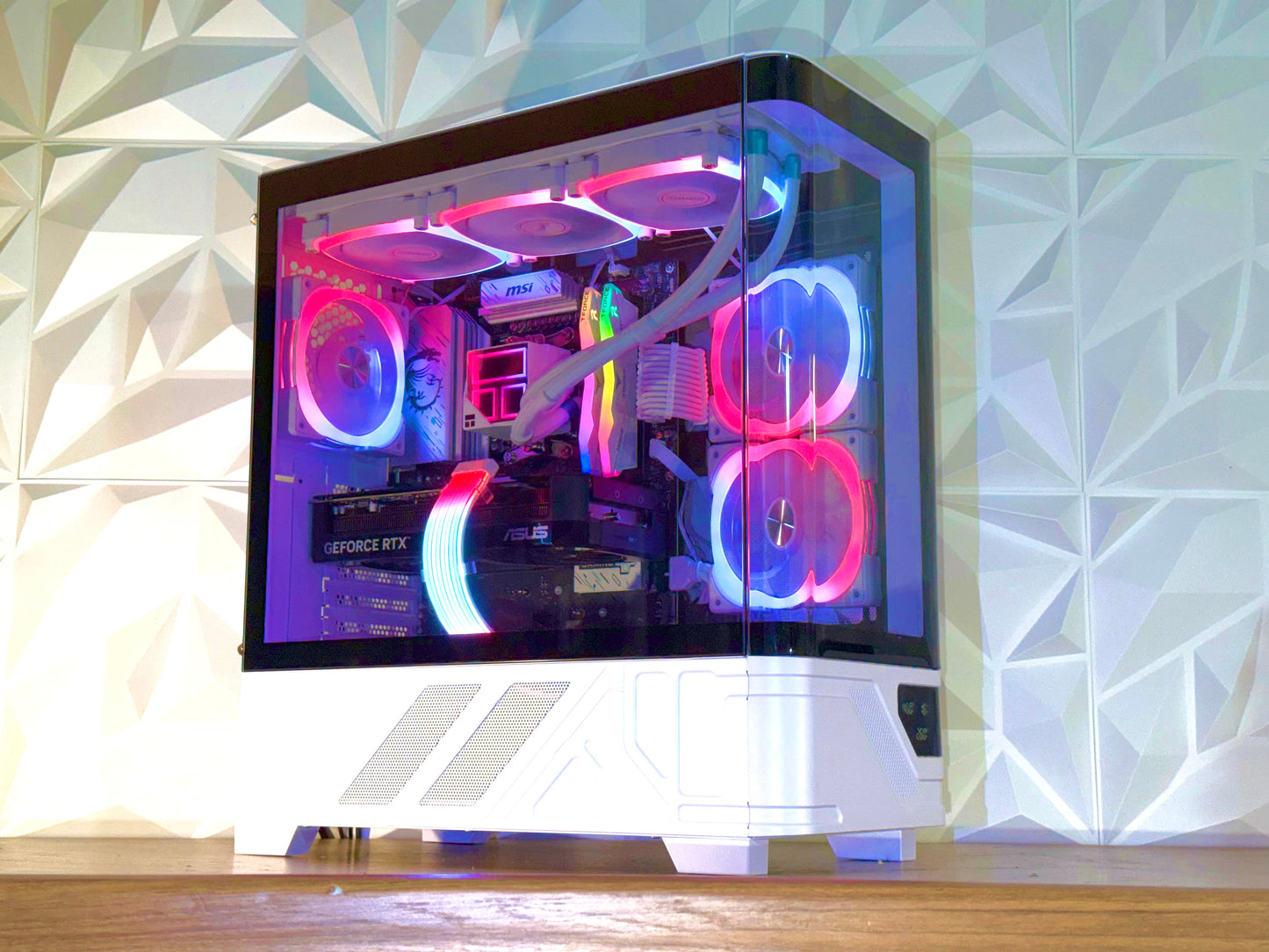 🌈❄️ “AURORA CUBE” | Ryzen 5 7600X3D + RTX 5070 | DDR5 | 1TB SSD | Windows 11 Pro ❄️🌈