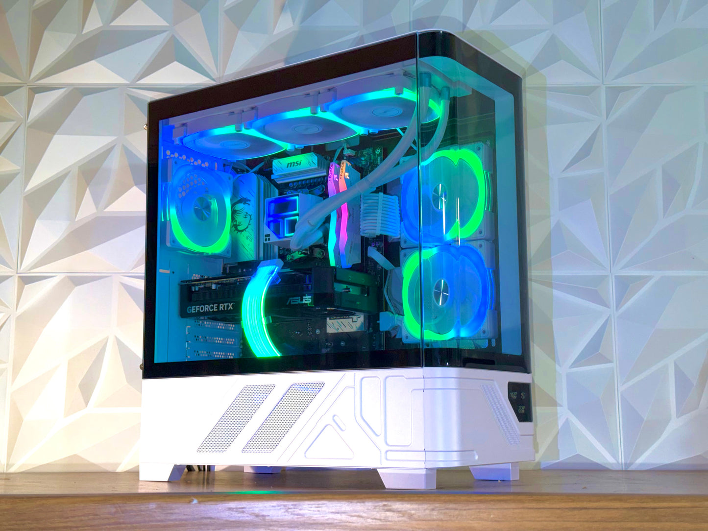 🌈❄️ “AURORA CUBE” | Ryzen 5 7600X3D + RTX 5070 | DDR5 | 1TB SSD | Windows 11 Pro ❄️🌈