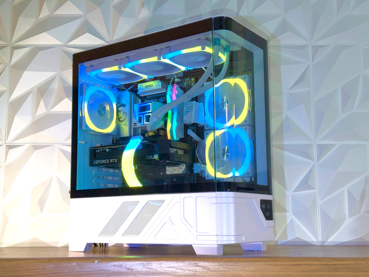 🌈❄️ “AURORA CUBE” | Ryzen 5 7600X3D + RTX 5070 | DDR5 | 1TB SSD | Windows 11 Pro ❄️🌈