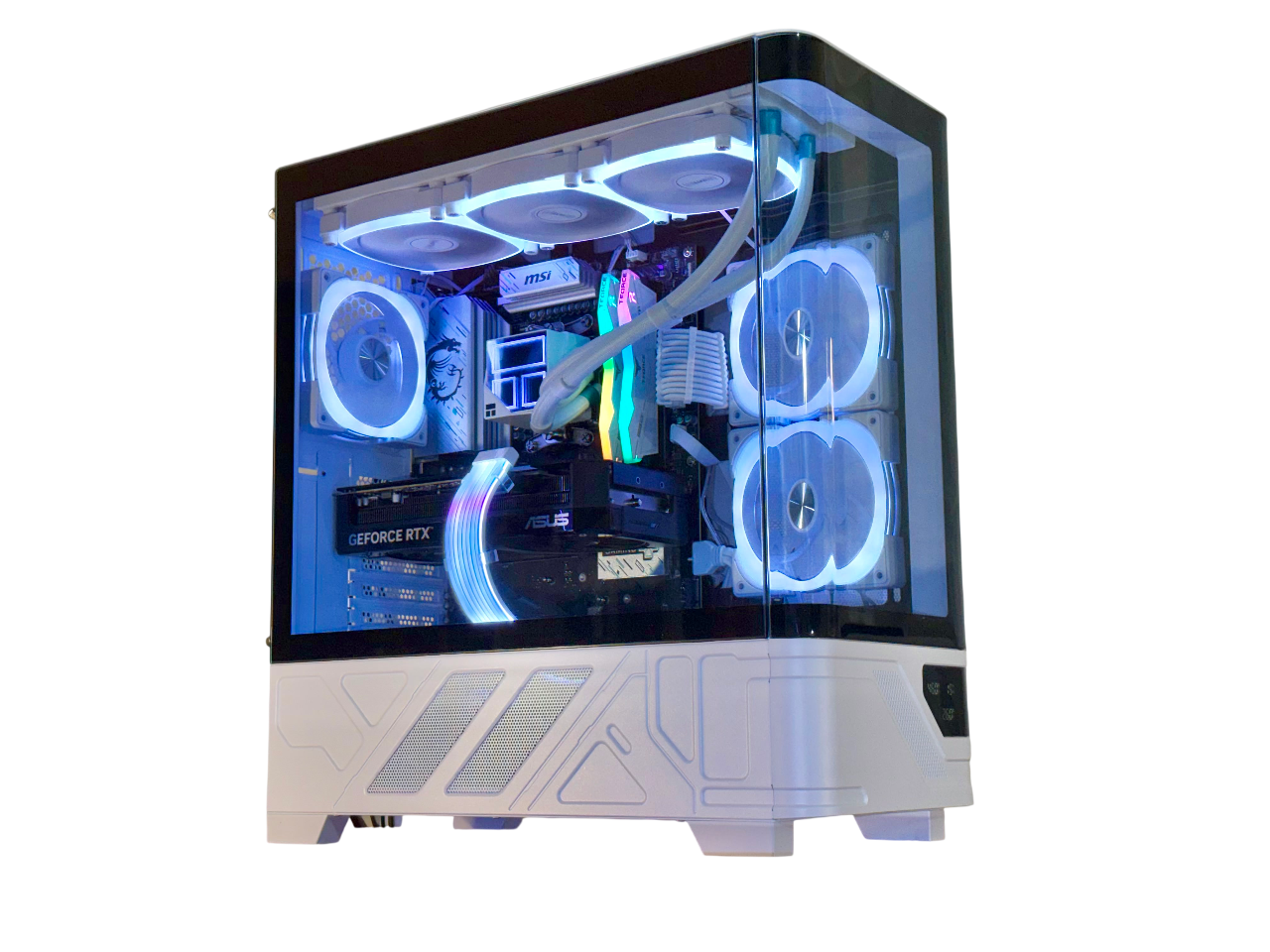 🌈❄️ “AURORA CUBE” | Ryzen 5 7600X3D + RTX 5070 | DDR5 | 1TB SSD | Windows 11 Pro ❄️🌈