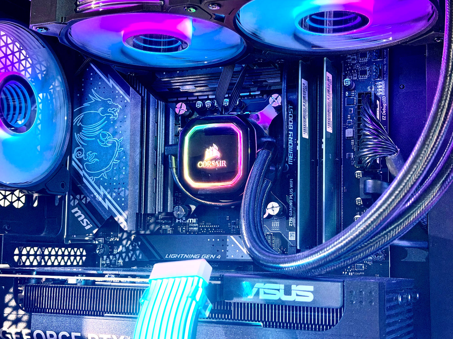 🔥 “CRIMSON CORE” — i9-12900 | RTX 5060 Gaming PC | 16GB DDR5 | 1TB SSD | Windows 11 Pro 🔥