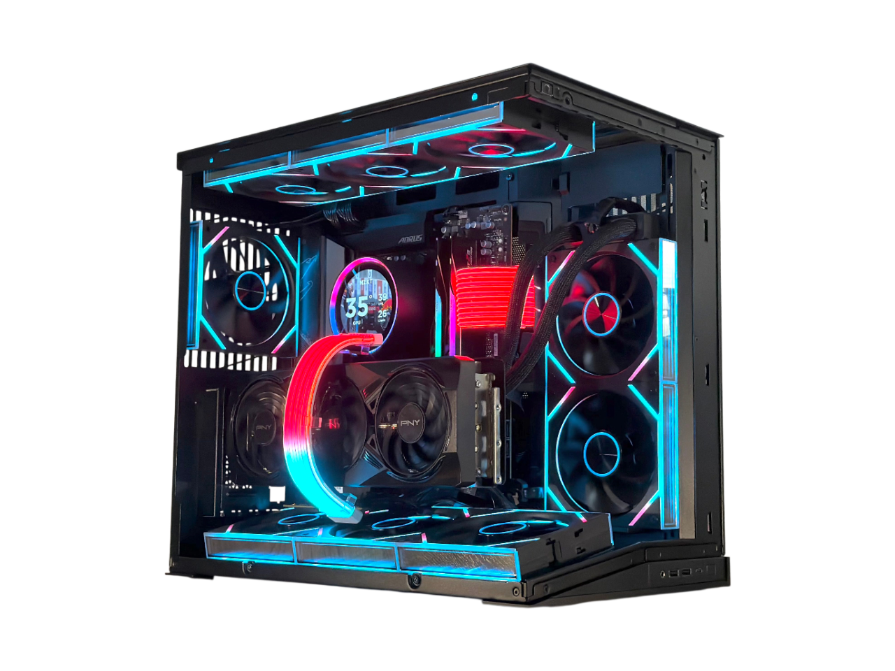 🌑✨"ECLIPSE PRISM” | RTX 5070 Ti | 9800x3d| 32GB RGB DDR5 | 2TB NVMe | Windows 11 Pro🌑✨