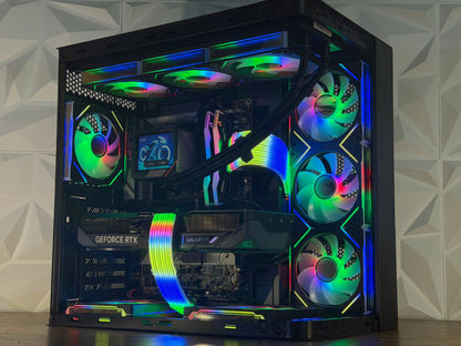 ⚡ “ROSEFIRE ELITE”  Ryzen 7 7700X | RTX 5070 OC | DDR5 | 1TB NVMe | LCD AIO | Windows 11 Pro ⚡