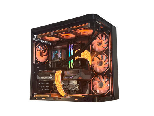 ⚡ “ROSEFIRE ELITE”  Ryzen 7 7700X | RTX 5070 OC | DDR5 | 1TB NVMe | LCD AIO | Windows 11 Pro ⚡