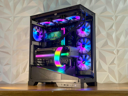 🌊 “AQUA OVERDRIVE” — i9-13900K | RX 7900 XTX | 32GB DDR5| 2TB NVMe | LCD | Windows 11 Pro 🌊