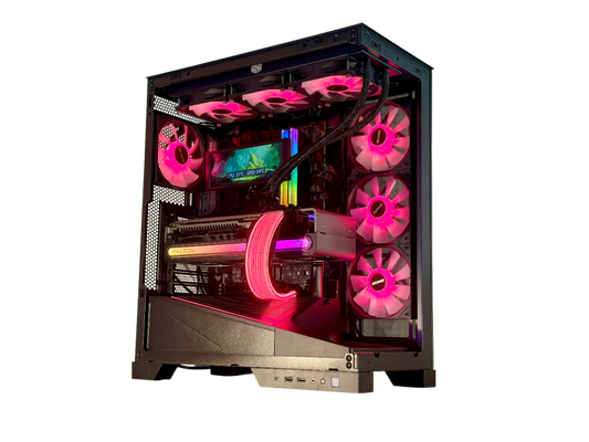 🌊 “AQUA OVERDRIVE” — i9-13900K | RX 7900 XTX | 32GB DDR5| 2TB NVMe | LCD | Windows 11 Pro 🌊