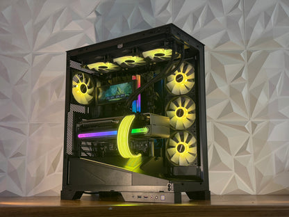 🌊 “AQUA OVERDRIVE” — i9-13900K | RX 7900 XTX | 32GB DDR5| 2TB NVMe | LCD | Windows 11 Pro 🌊
