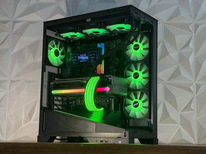 🌊 “AQUA OVERDRIVE” — i9-13900K | RX 7900 XTX | 32GB DDR5| 2TB NVMe | LCD | Windows 11 Pro 🌊