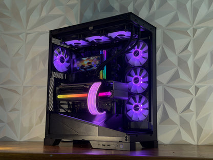 🌊 “AQUA OVERDRIVE” — i9-13900K | RX 7900 XTX | 32GB DDR5| 2TB NVMe | LCD | Windows 11 Pro 🌊
