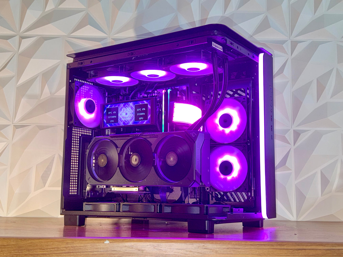 ⚡ RTX 5070 TI | 9800x3d | 32gb DDR5 | 2tb NVMe SSD | Windows 11 | "Phantom Nebula 95"